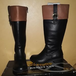 Girls Y-not knee high riding boots